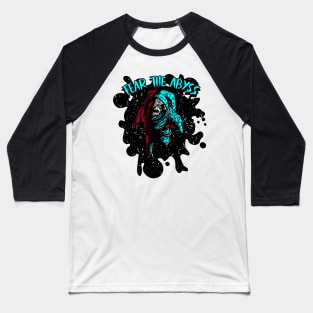 Fear The Abyss Graphic Baseball T-Shirt